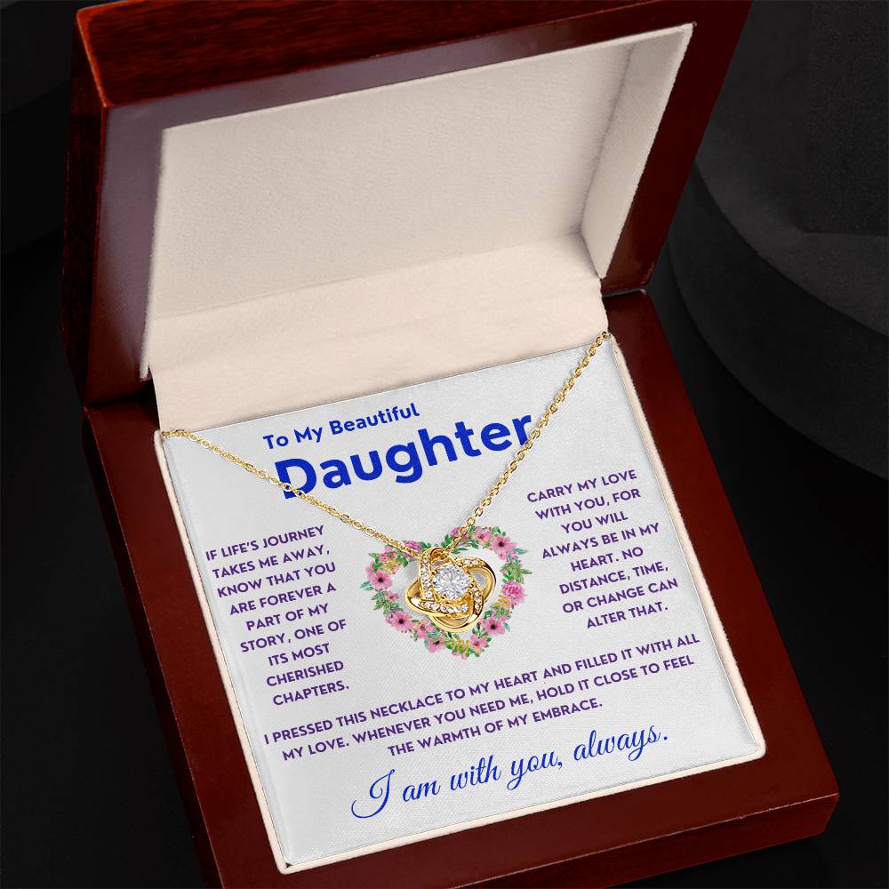 Forever in My Heart Love Knot Necklace - Carbone's Marketplace