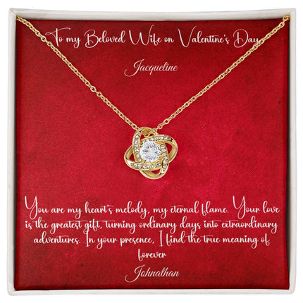 Forever Linked in Love: Embrace Romance with Our Valentine's Day Exclusive Love Knot Necklace - Carbone's Marketplace