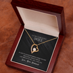 Forever Yours – To My Wife Heart Pendant - Carbone's Marketplace
