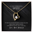 Forever Yours – To My Wife Heart Pendant - Carbone's Marketplace
