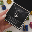 Forever Yours – To My Wife Heart Pendant - Carbone's Marketplace