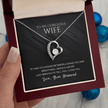 Forever Yours – To My Wife Heart Pendant - Carbone's Marketplace