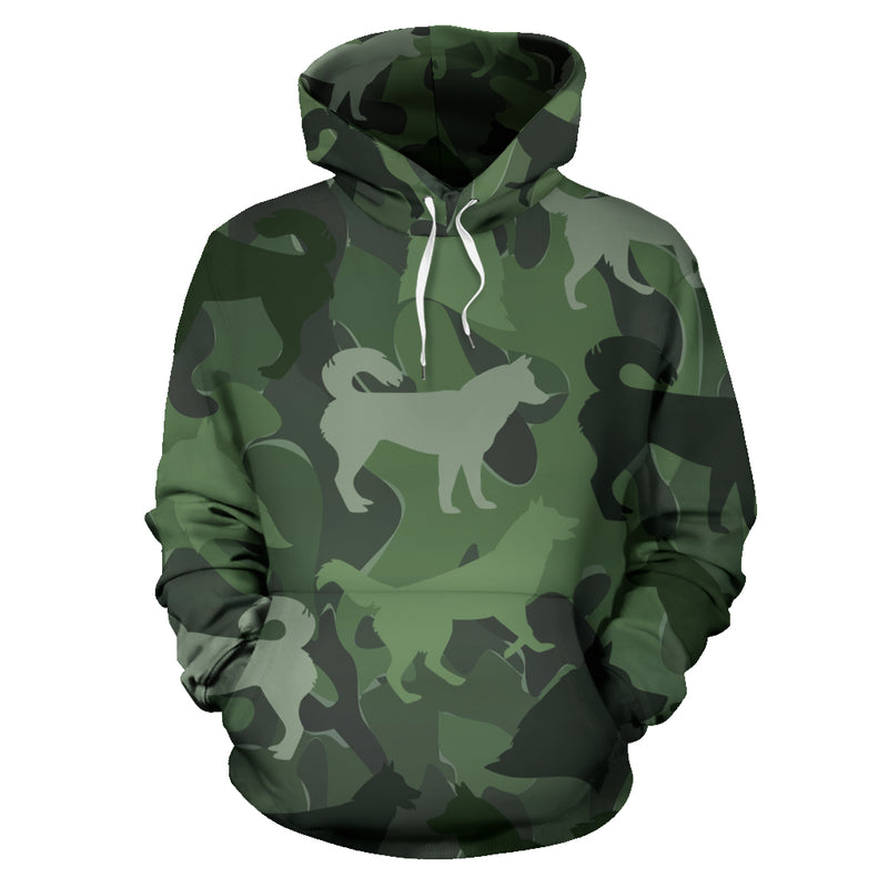 Husky Light Green Hoodie