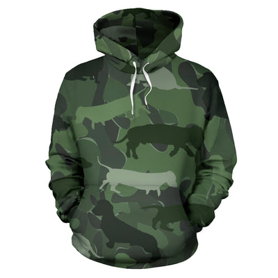 Dachshund Light Green Hoodie - Carbone's Marketplace