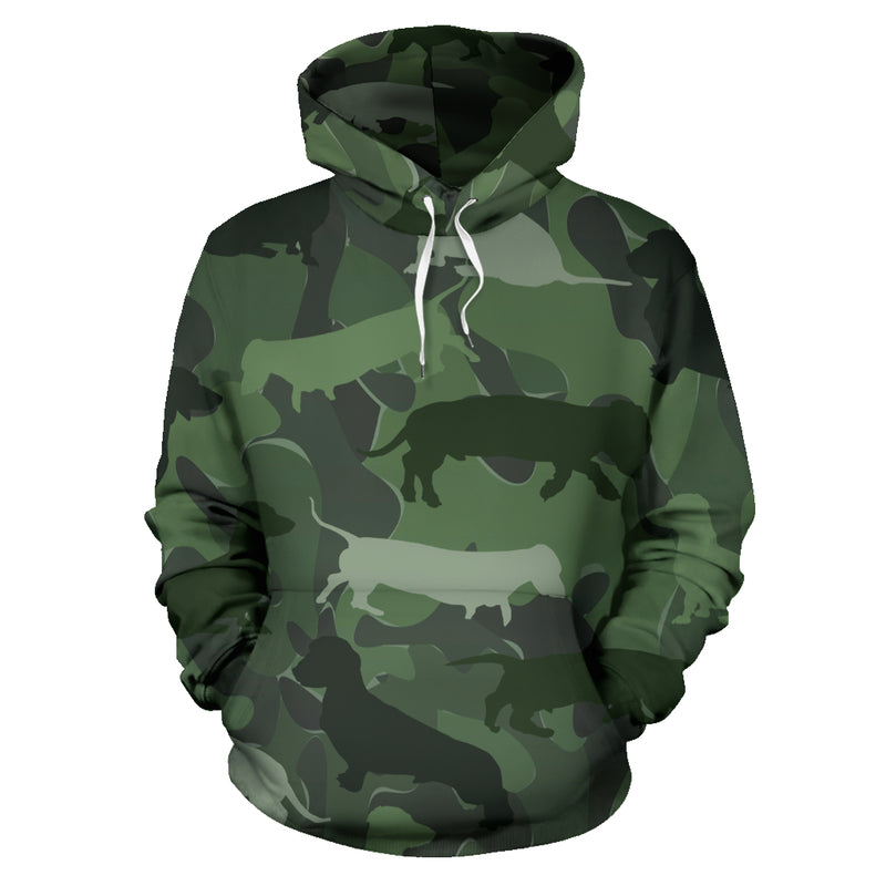 Dachshund Light Green Hoodie - Carbone&