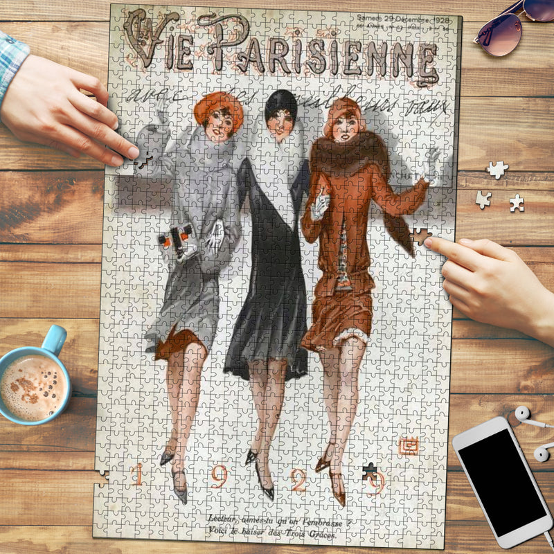 Vie Parisienne Vintage Jigsaw Puzzle