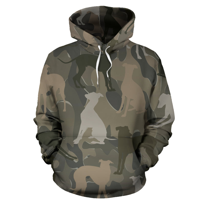 Greyhound Brown Camo Hoodie - Carbone&