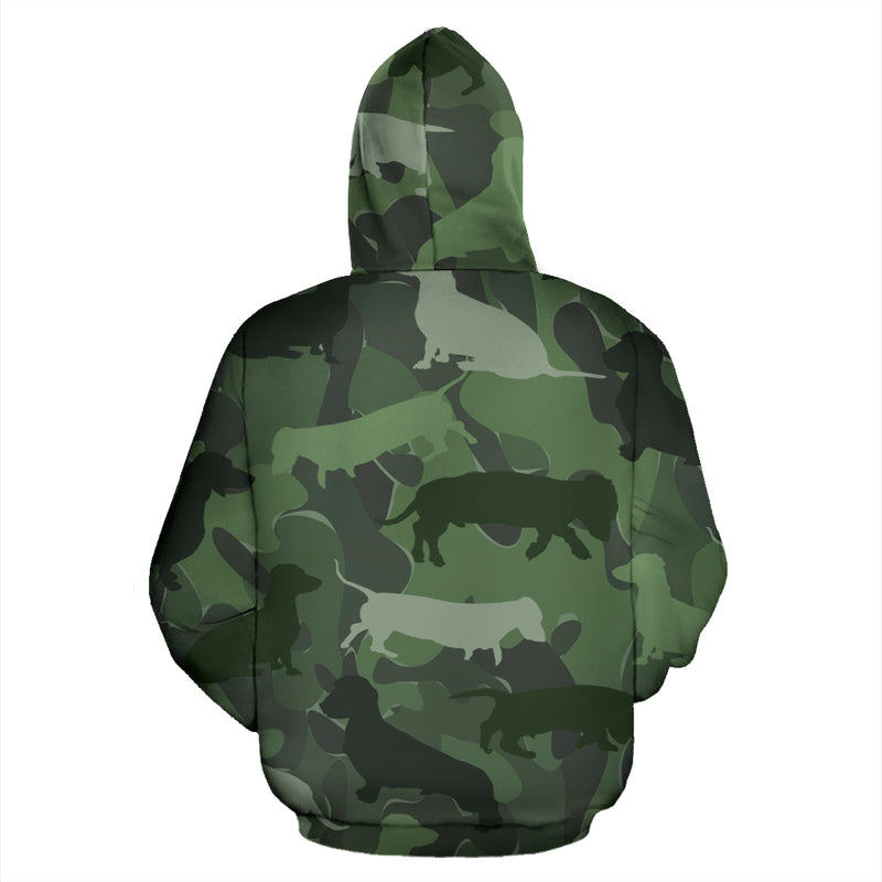 Dachshund Light Green Hoodie - Carbone&