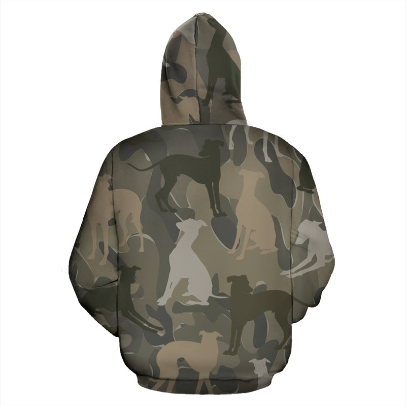 Greyhound Brown Camo Hoodie - Carbone&