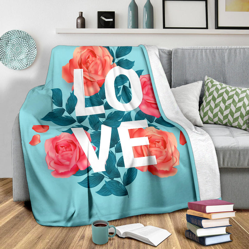 Love Valentine Blanket