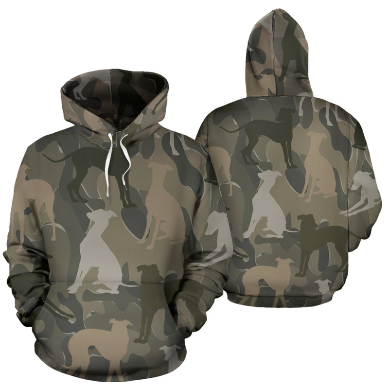 Greyhound Brown Camo Hoodie - Carbone&