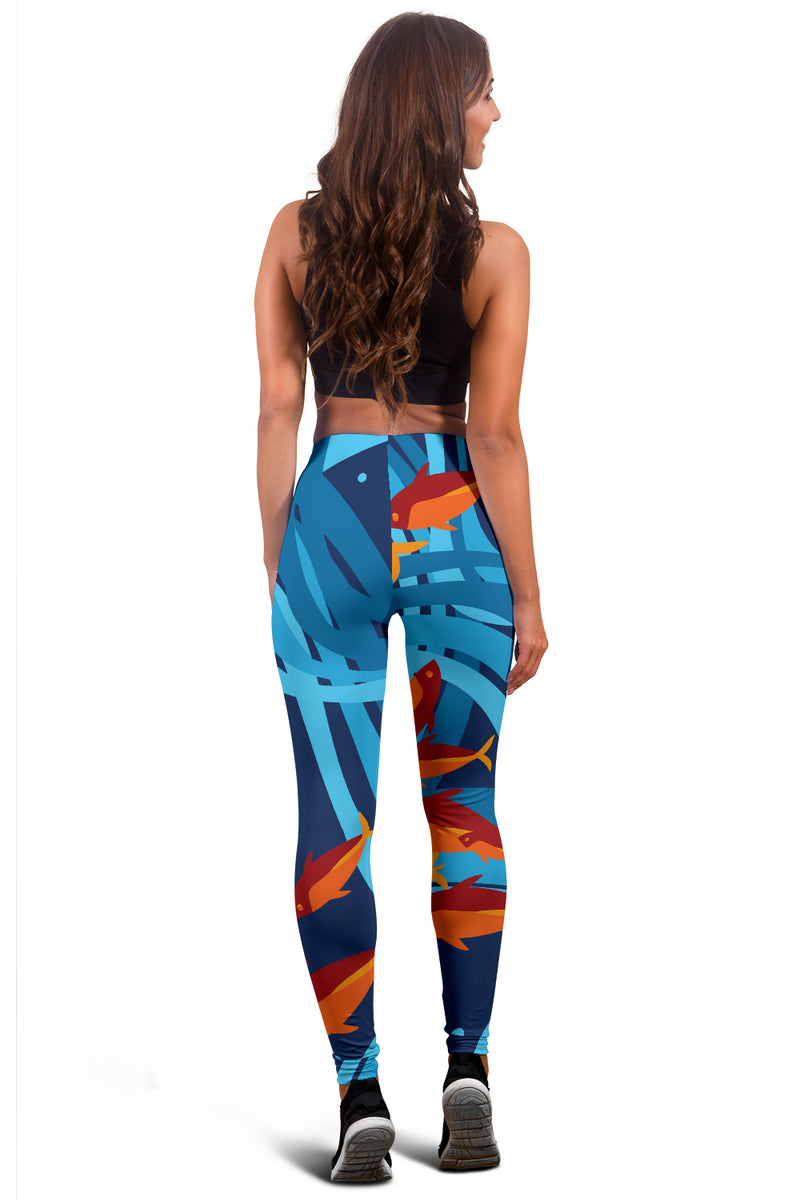 Under The Sea Yoga Leggings