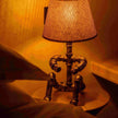 Galaxy Steampunk Handmade Vintage Adjustable Pipe Lamp - Carbone's Marketplace