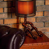 Galaxy Steampunk Handmade Vintage Adjustable Pipe Lamp - Carbone's Marketplace