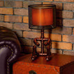 Galaxy Steampunk Handmade Vintage Adjustable Pipe Lamp - Carbone's Marketplace