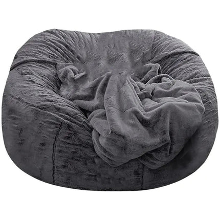 Giant Fluffy Fur Bean Bag - Carbone's Marketplace