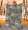 Giant Schnauzer Camo Blanket - Carbone's Marketplace