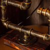 Gleam Steampunk Handmade Vintage Adjustable Pipe Lamp - Carbone's Marketplace