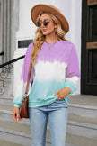 Gradient Round Neck Long Sleeve Sweatshirt - Carbone's Marketplace