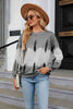 Gradient Round Neck Long Sleeve Sweatshirt - Carbone's Marketplace