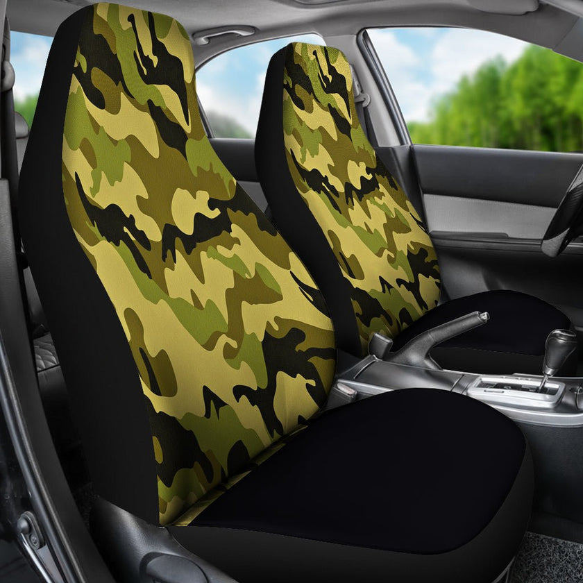 Green Camouflage Car Seat Covers - Carbone's Marketplace