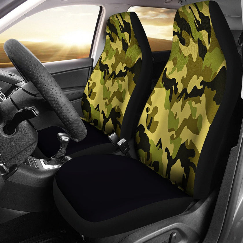 Green Camouflage Car Seat Covers - Carbone's Marketplace