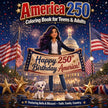 Free America 250 Adult Coloring Book 🇺🇸