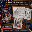 Free America 250 Adult Coloring Book 🇺🇸