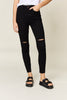 Judy Blue Full Size Distressed Tummy Control High Waist Skinny Jeans - Carbone's Marketplace