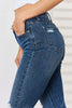 Judy Blue Full Size High Waist Distressed Slim Jeans - Carbone's Marketplace