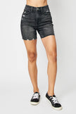 Judy Blue Full Size High Waist Tummy Control Denim Shorts - Carbone's Marketplace