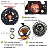 Kylebooker Fly Fishing Reel Large Arbor with Aluminum Body Fly Reel 3/4wt 5/6wt 7/8wt - Carbone's Marketplace