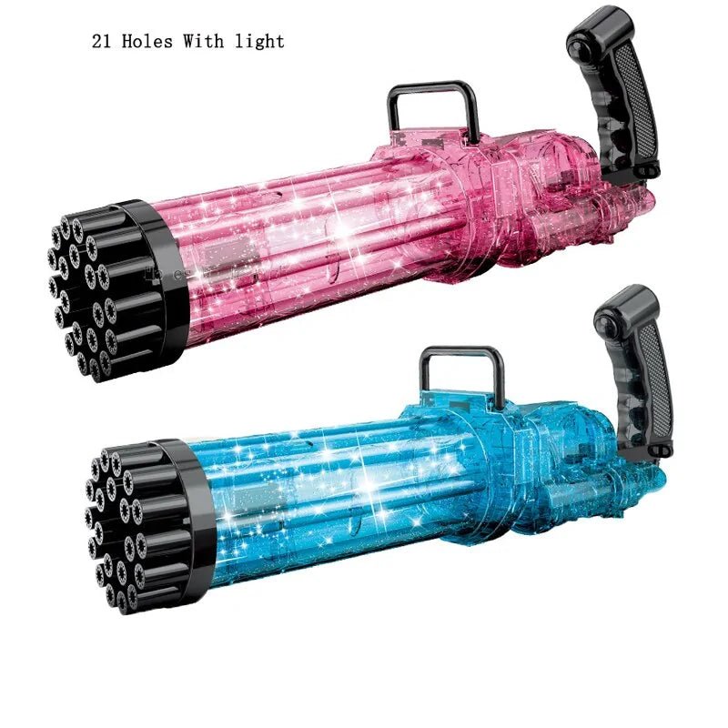 Large Gatling Bubble Gun Kids Toys - Carbone's Marketplace