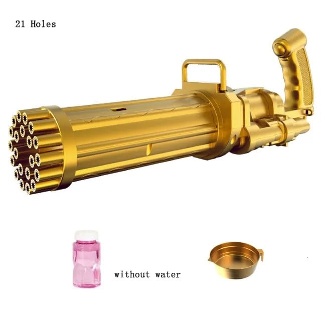 Large Gatling Bubble Gun Kids Toys - Carbone's Marketplace