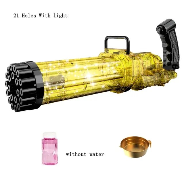 Large Gatling Bubble Gun Kids Toys - Carbone's Marketplace