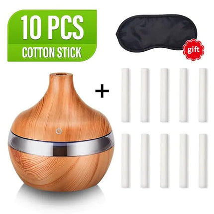 LED Wood Grain Humidifier - Carbone's Marketplace