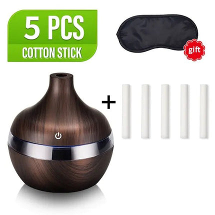 LED Wood Grain Humidifier - Carbone's Marketplace