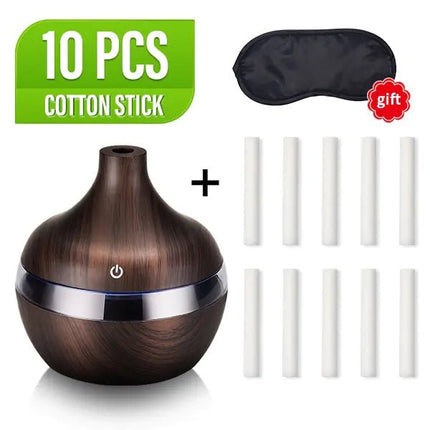 LED Wood Grain Humidifier - Carbone's Marketplace