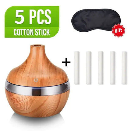 LED Wood Grain Humidifier - Carbone's Marketplace