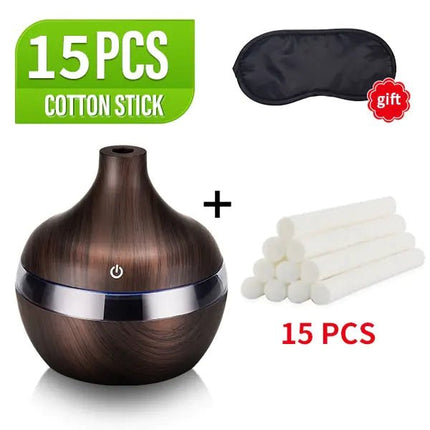 LED Wood Grain Humidifier - Carbone's Marketplace