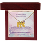 Legacy of Love Great Grandmother Footprint Birthstone Necklace - Carbone's Marketplace