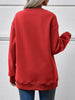 LET IT SNOW Round Neck Long Sleeve Sweatshirt - Carbone's Marketplace