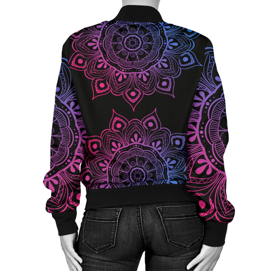 Lotus Mandala 4 Bomber Jacket - Carbone's Marketplace