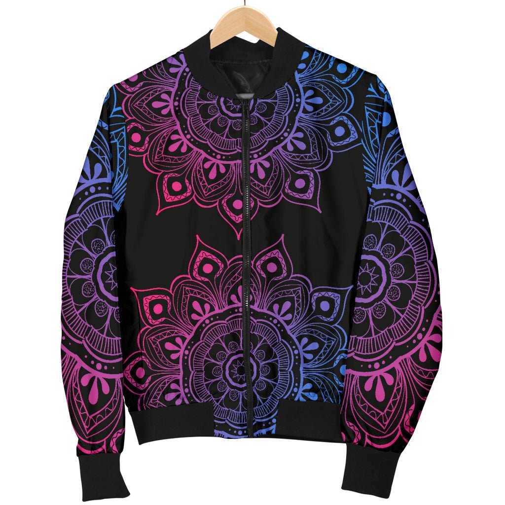 Lotus Mandala 4 Bomber Jacket - Carbone's Marketplace