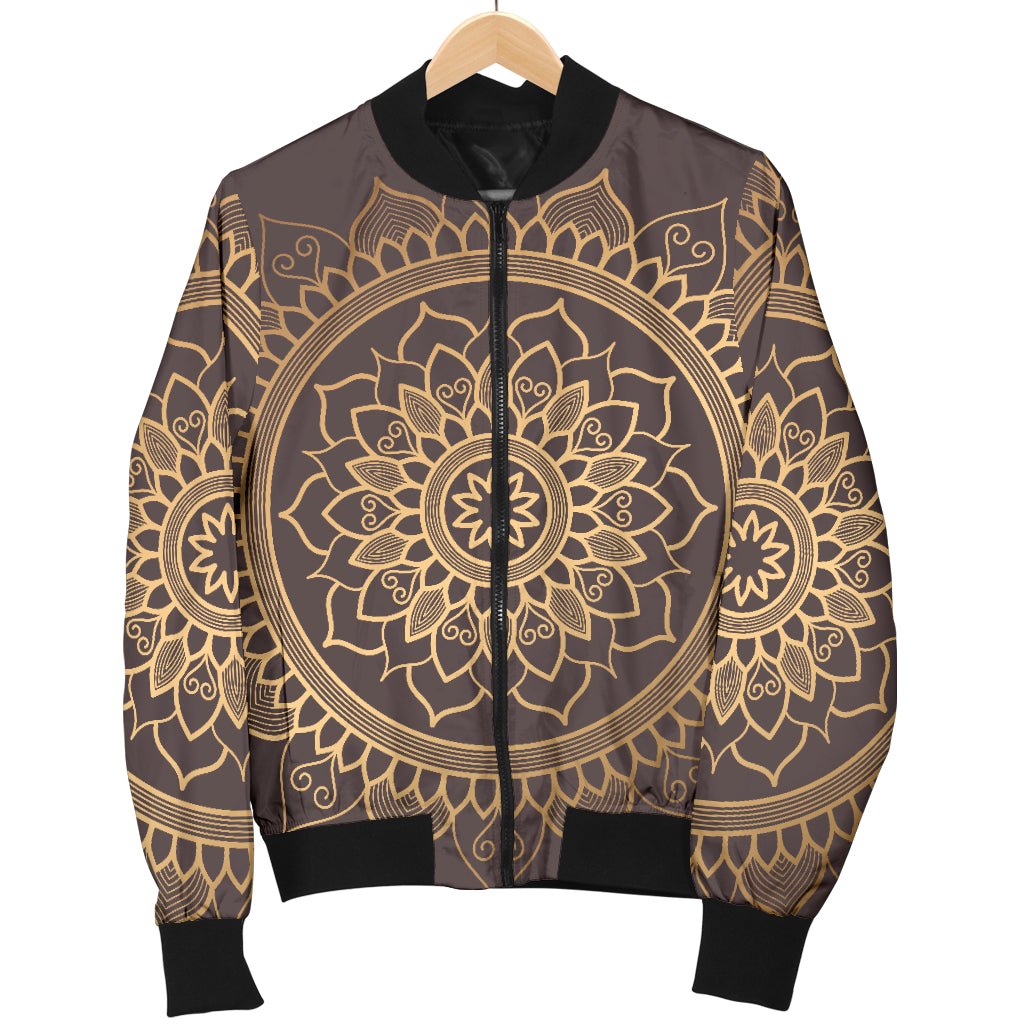 Lotus Mandala 5 Bomber Jacket - Carbone's Marketplace