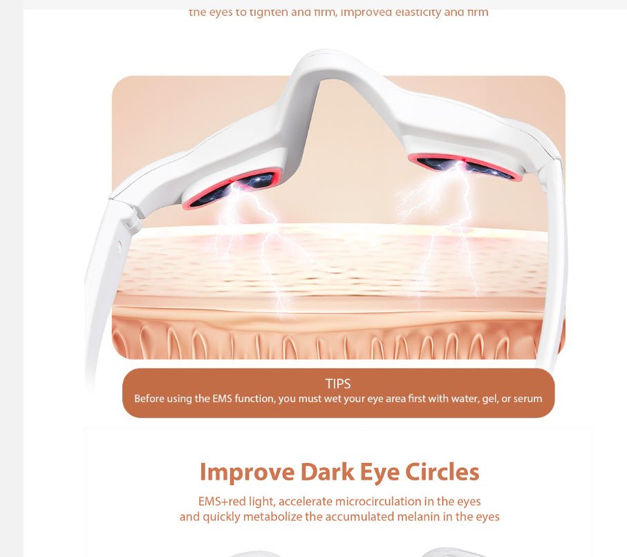 LuminaLift™ Red Light Under - Eye Massager - Carbone's Marketplace