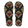 Luxury Royal Hearts Men's Flip Flops - Carbone's Marketplace