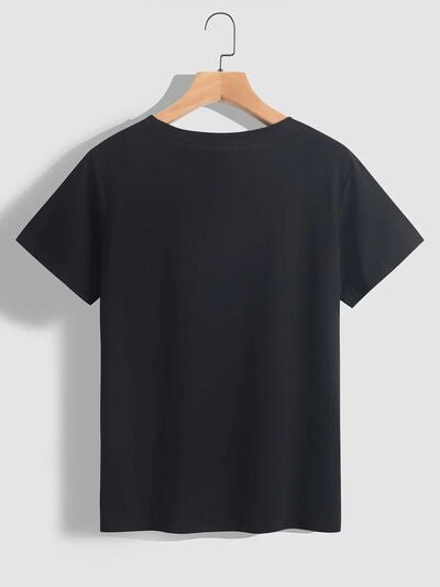 MARDI GRAS Round Neck Short Sleeve T-Shirt - Carbone's Marketplace