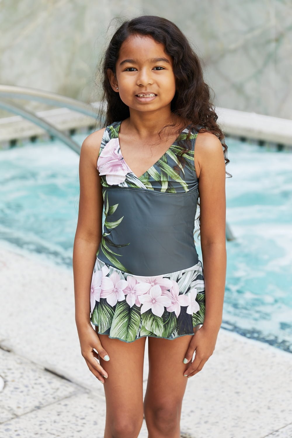 Marina West Swim Clear Waters Swim Dress in Aloha Forest - Carbone's Marketplace