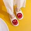 Melody Smiley Face Cozy Slippers - Carbone's Marketplace